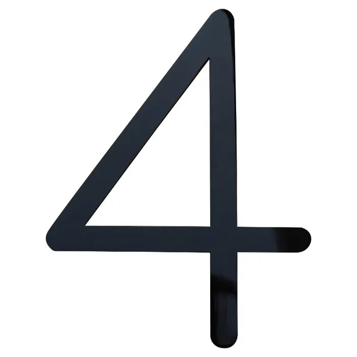 Personalized house number sign | premium brass door identification plate