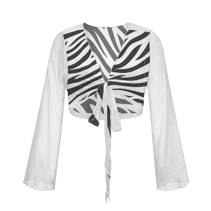 Leopard Swimsuit Cardigan Top