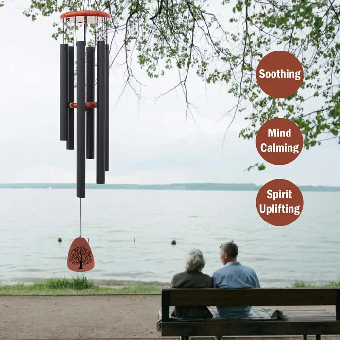 Sympathy wind chime gift for loss of loved one