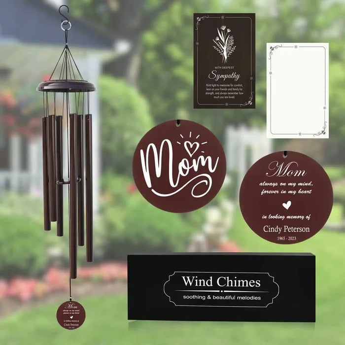 Memorial Wind Chimes for Loss of Mother