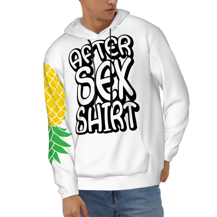 Mens After Sex Hoodie with Pockets Customized Services