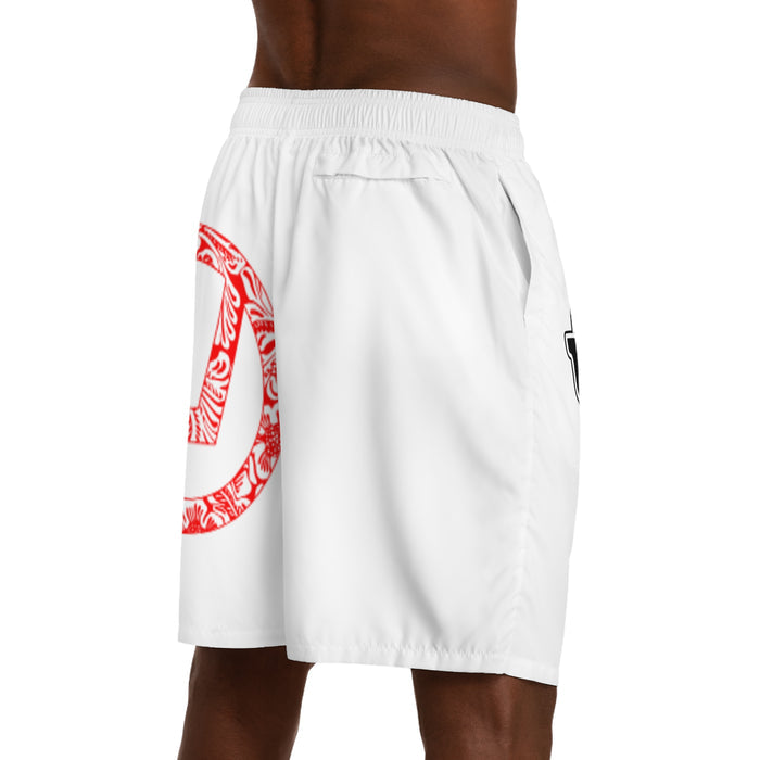 Men's Skull & Floral Jogger Shorts - Summer Vibe Beachwear