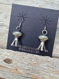 Mini Sterling Silver Blossom Dangles