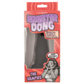 Product packaging for 'Monster Dong' with a vampire design on a red background