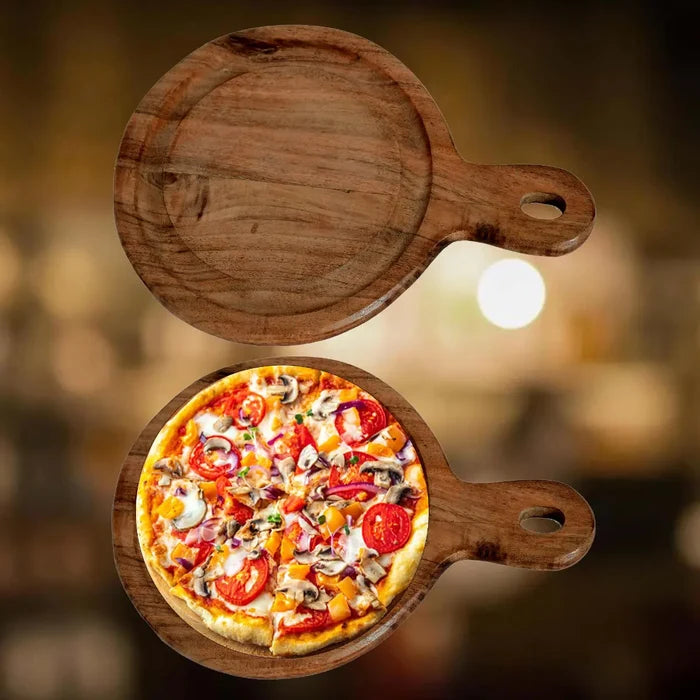 Multipurpose Wooden Pizza Platter Chopping Board WCB01