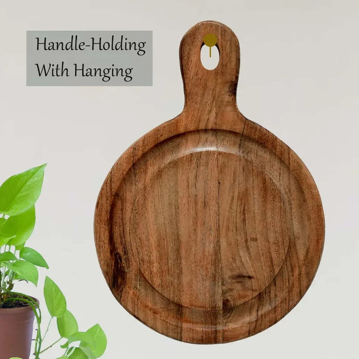 Multipurpose Wooden Pizza Platter Chopping Board WCB01
