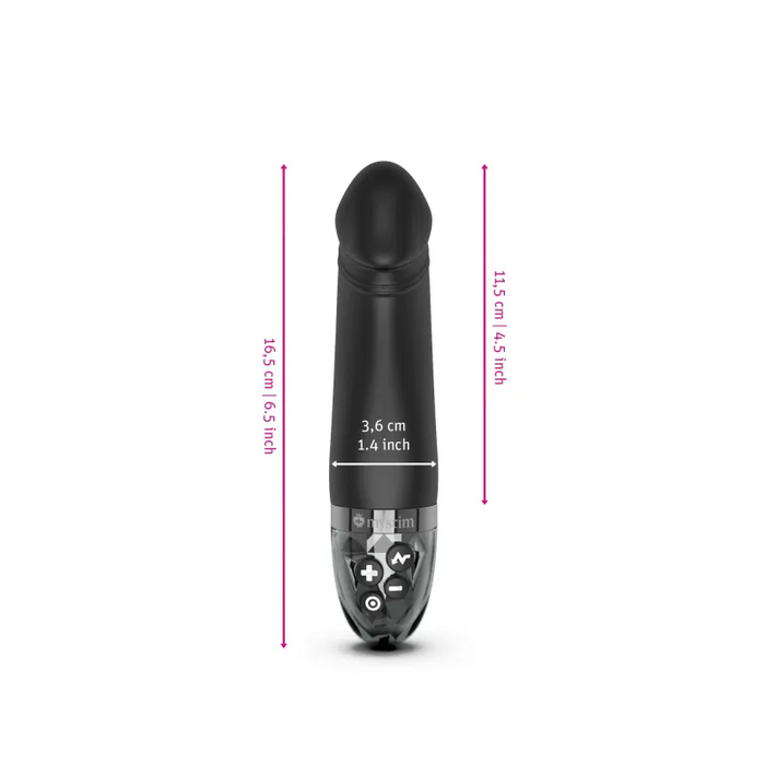 Mystim Real Deal Neal eStimVibrator, Black