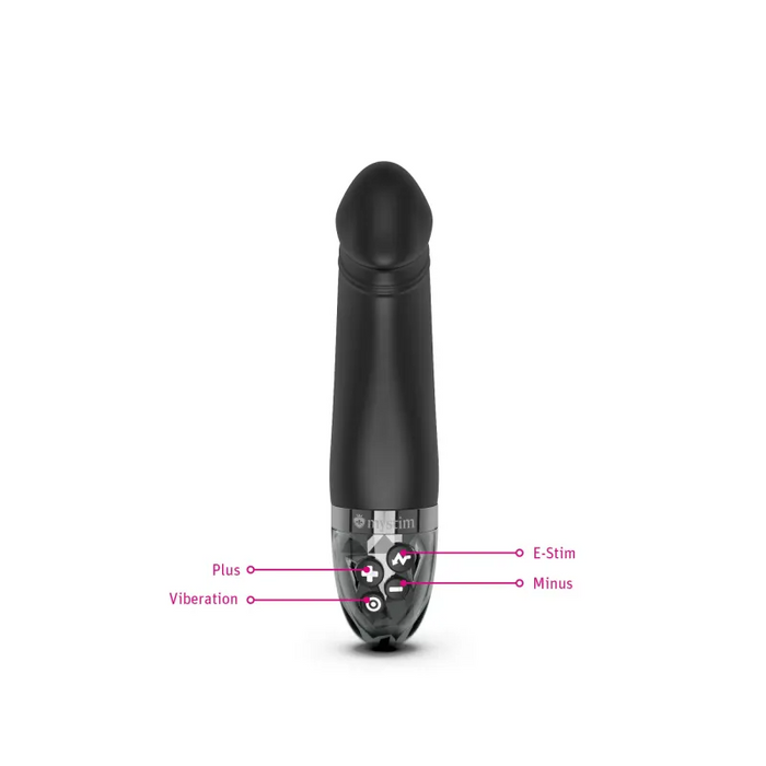Mystim Real Deal Neal eStimVibrator, Black