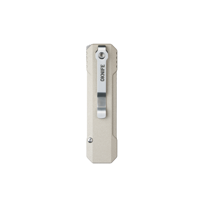 OKNIFE LK Folding Knife with Rechargeable Flashlight & RGB Light