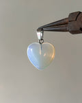 Opal heart - 1 pc