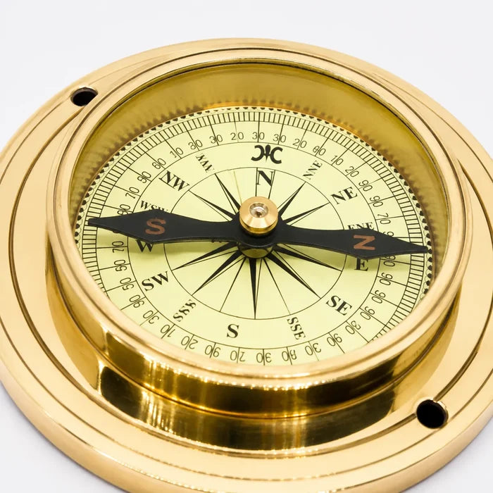 Paper Weight Brass Compass PBC110