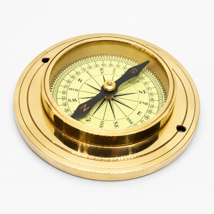 Paper Weight Brass Compass PBC110