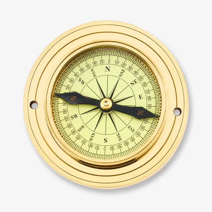 Paper Weight Brass Compass PBC110