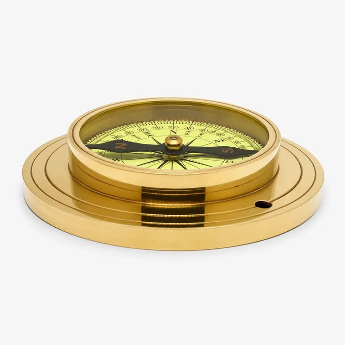 Paper Weight Brass Compass PBC110