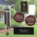 Outdoor personalized bereavement wind chime gift