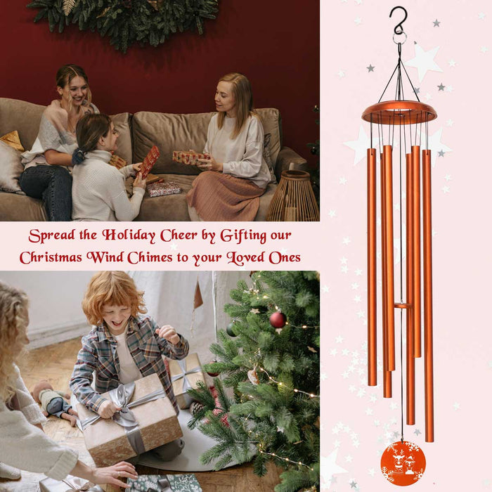 Personalized Christmas Wind Chime – for gifting