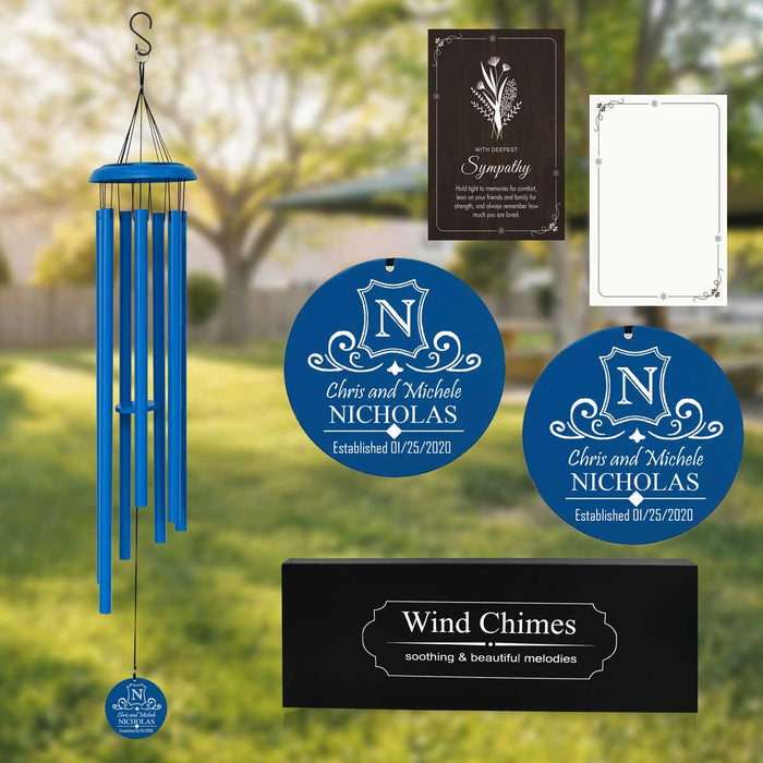 Personalized Memorial Wind Chime Gift PWC95