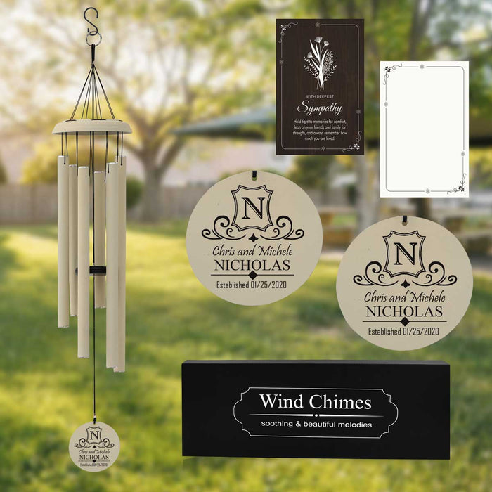 Personalized Memorial Wind Chime Gift PWC95