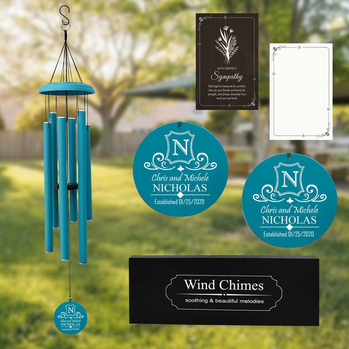 Personalized Memorial Wind Chime Gift PWC95