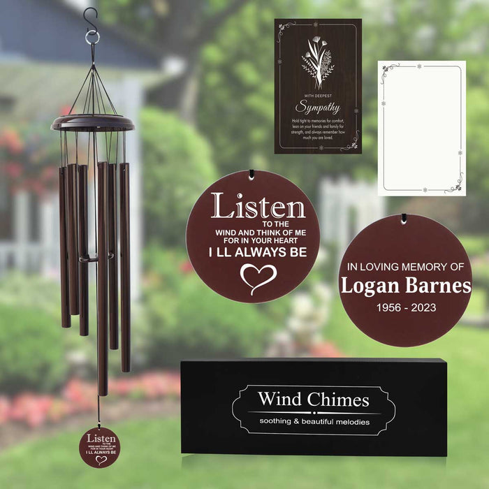 Personalized Memorial Wind Chime MWC108