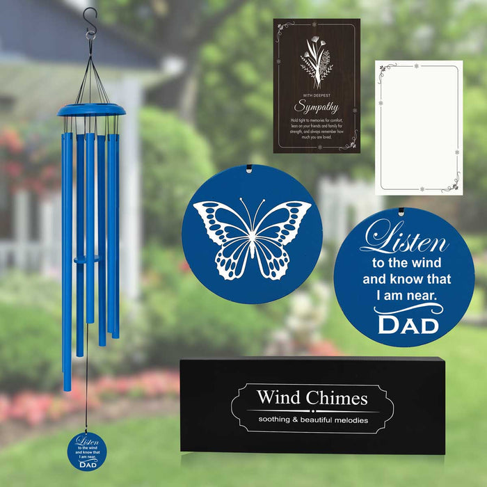 Personalized Memorial Wind Chime WCP37