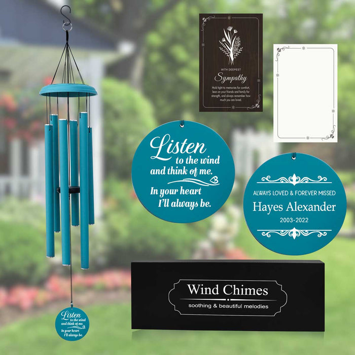 Sympathy windchime gift for grieving family