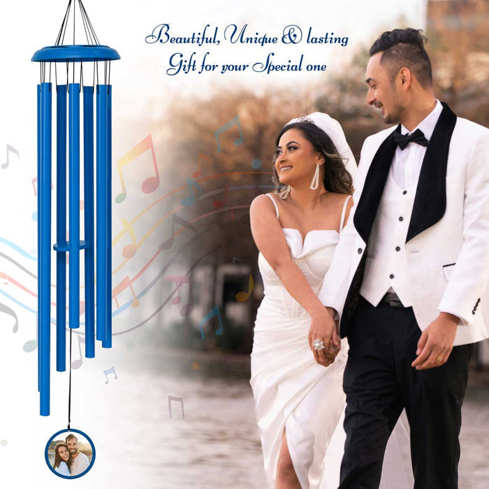 Photo Wind Chime for Anniversary