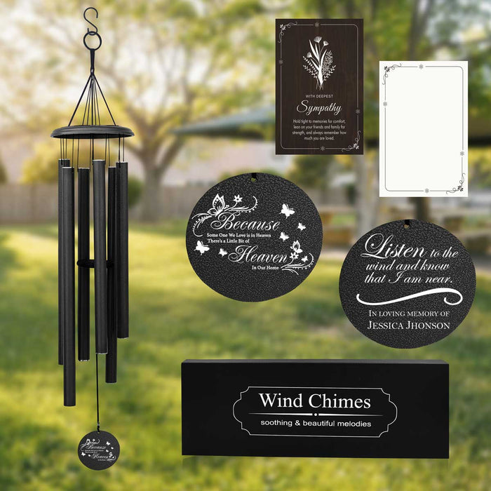 Personalized Remembrance Wind Chimes WCP33