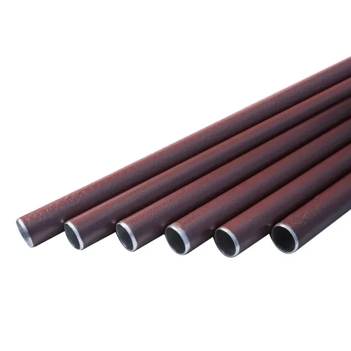 Brown aluminum pipes of retirement wind chime