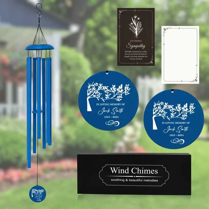 Unique Tree of Life wind chime for honoring cherished memories