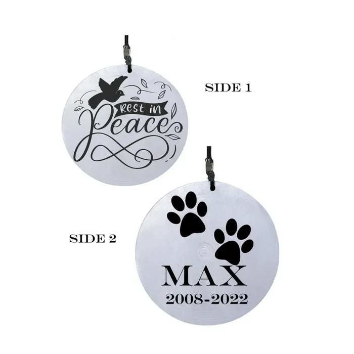 personalized pet memorial ornament