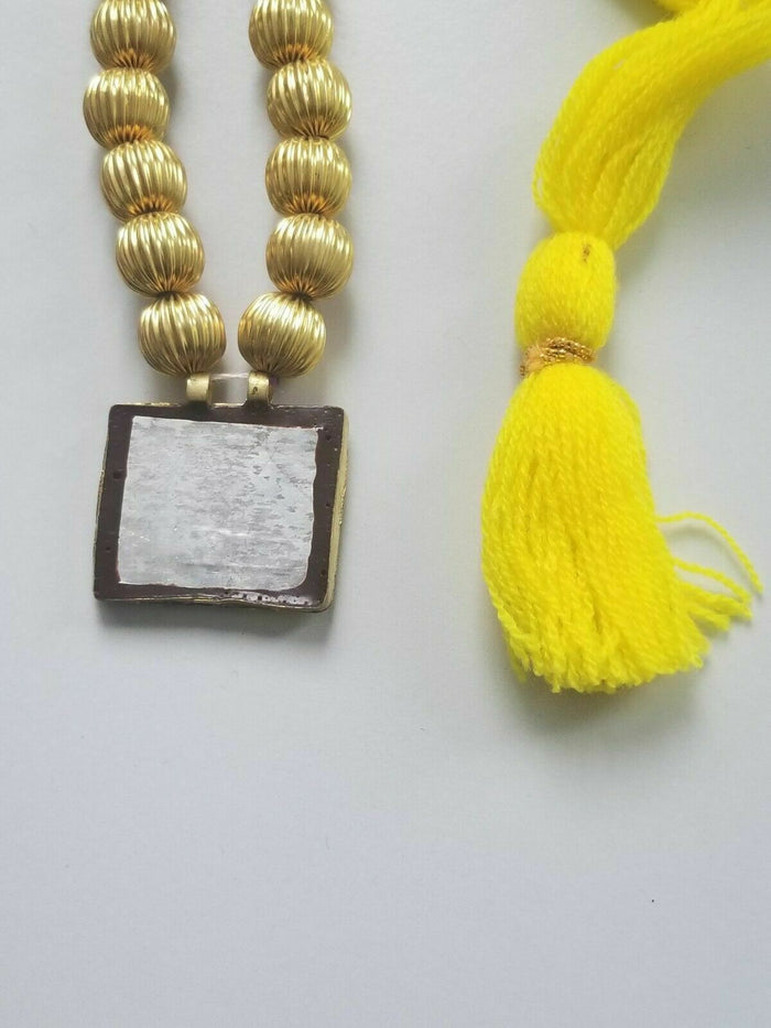 Punjabi Folk Cultural Bhangra Gidha Patiala Taweet Pendant Cultural Necklace ALY