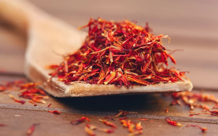 Kashmiri Saffron by Porthomall, Superior Saffron Threads (Super Negin) Premium grade Saffron Spice for Paella, Risotto, Tea's, and all Culinary Uses