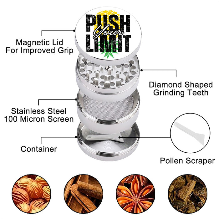 Push the Limit Herb Grinder