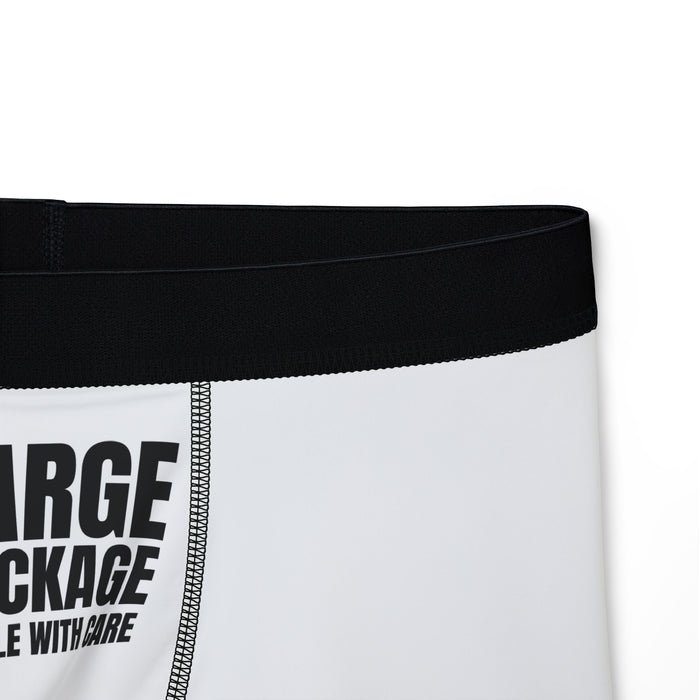 Quirky Men's Boxers - 'Large Package' & Pineapple Devil Design