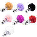 Rabbit Short Tail Vestibule Anal Plug