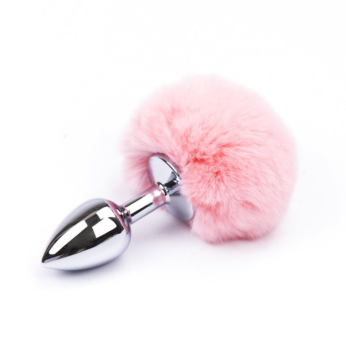 Rabbit Short Tail Vestibule Anal Plug