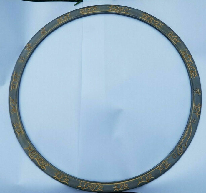 Sarbloh Iron Sikh Guru Gobind Singh Khalsa Dumala Dastar Ring Kaur Bani Chakar B