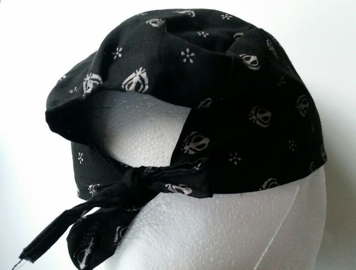 Sikh Baby Patka Black Khanda Head Wrap Punjabi Turban Newborn to 3 Years Kids