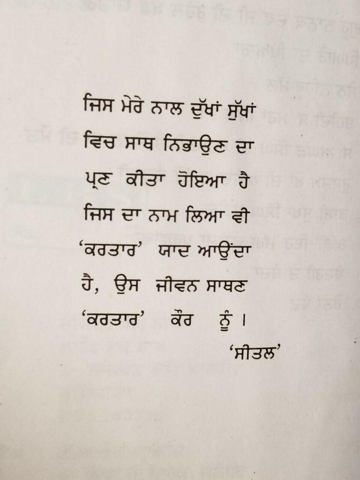 Sikh Sital Hulaare ਸੀਤਲ ਹੁਲਾਰੇ Punjabi Dadhi Vaara book by Sohan Singh Sital B52