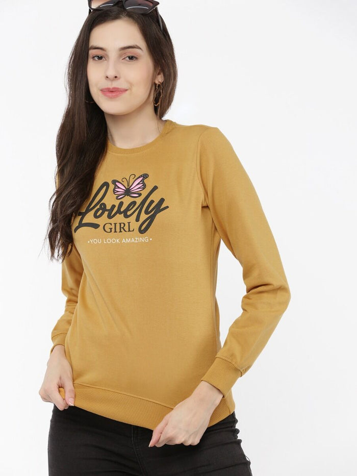 Softline SL3007 Women's Printed Sweatshirt Pack Of 1
