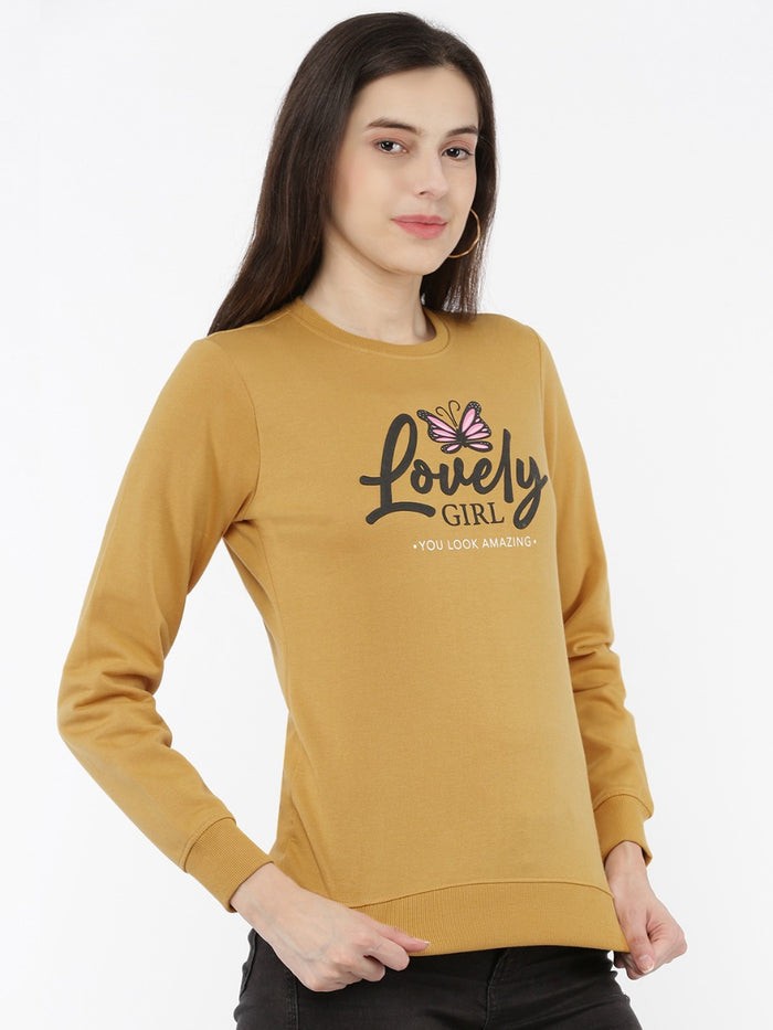 Softline SL3007 Women's Printed Sweatshirt Pack Of 1
