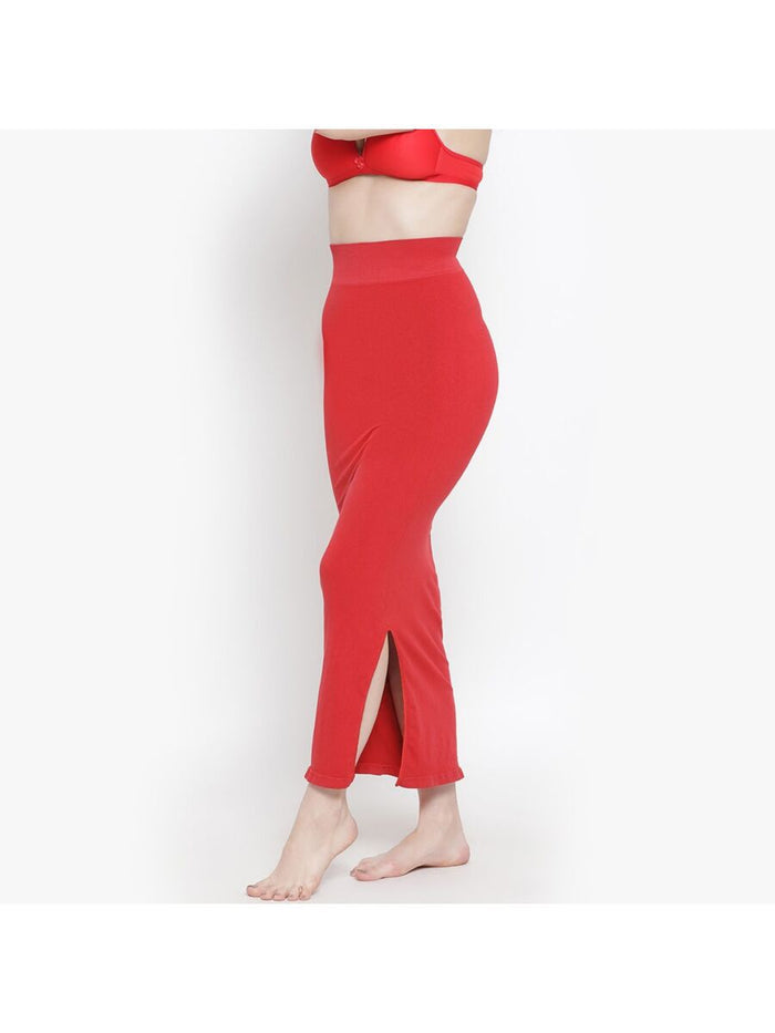 Softline Women's Saree Shapewear in polyamide and Elastane Fabric with an Elastic Waistband and Compressed Thigh Design