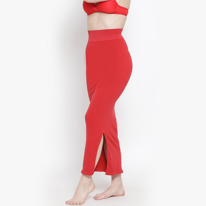 Softline Women's Saree Shapewear in polyamide and Elastane Fabric with an Elastic Waistband and Compressed Thigh Design