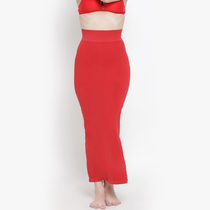 Softline Women's Saree Shapewear in polyamide and Elastane Fabric with an Elastic Waistband and Compressed Thigh Design