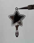 Star mirror charm - 1 pc