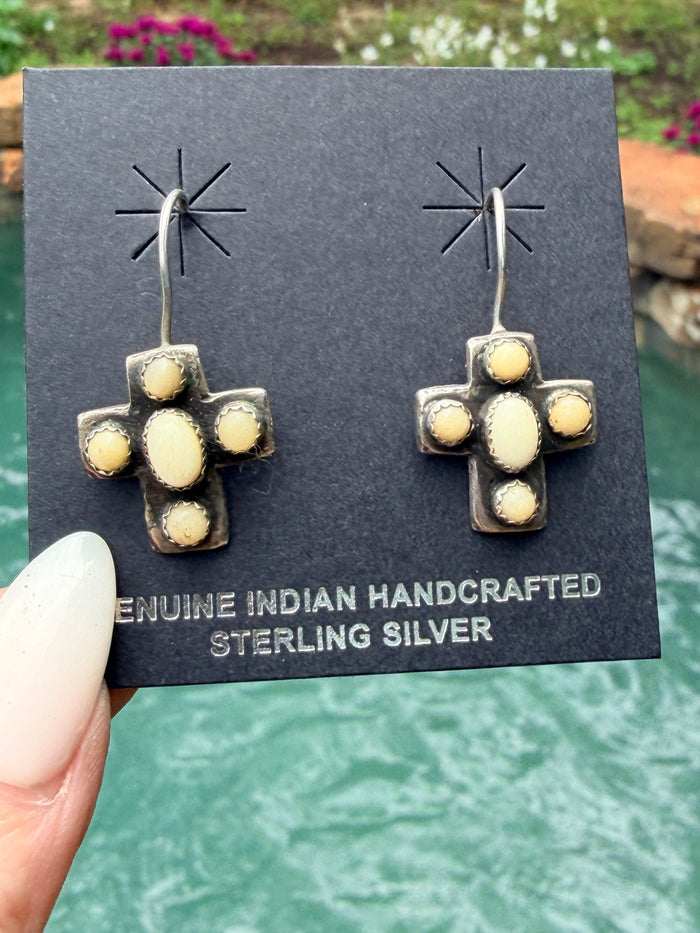 Sterling Silver Native American Earrings by Daslin