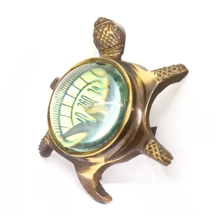 Tortoise Shape Nautical Brass Compass TBC122