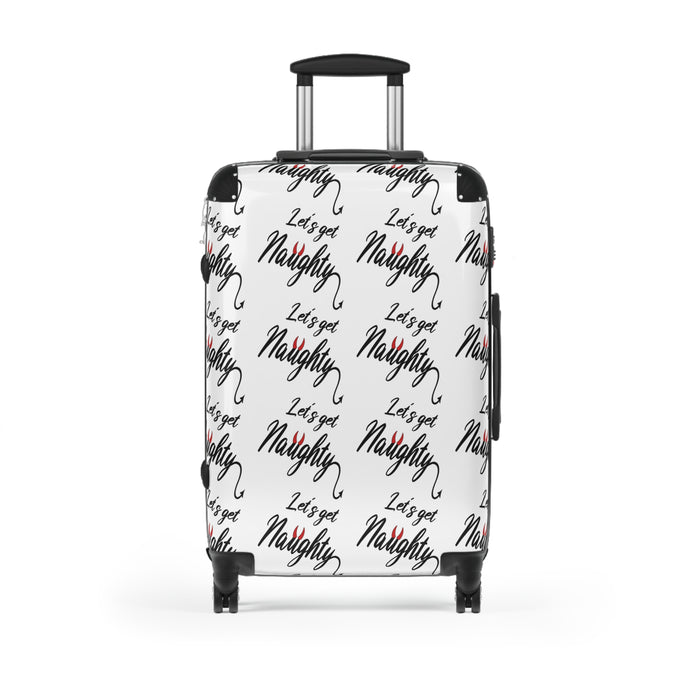 Travel Suitcase - "Let's Get Naughty" Design for True Swingers