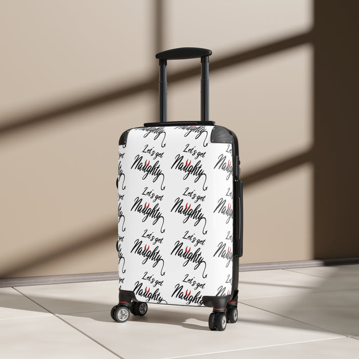 Travel Suitcase - "Let's Get Naughty" Design for True Swingers